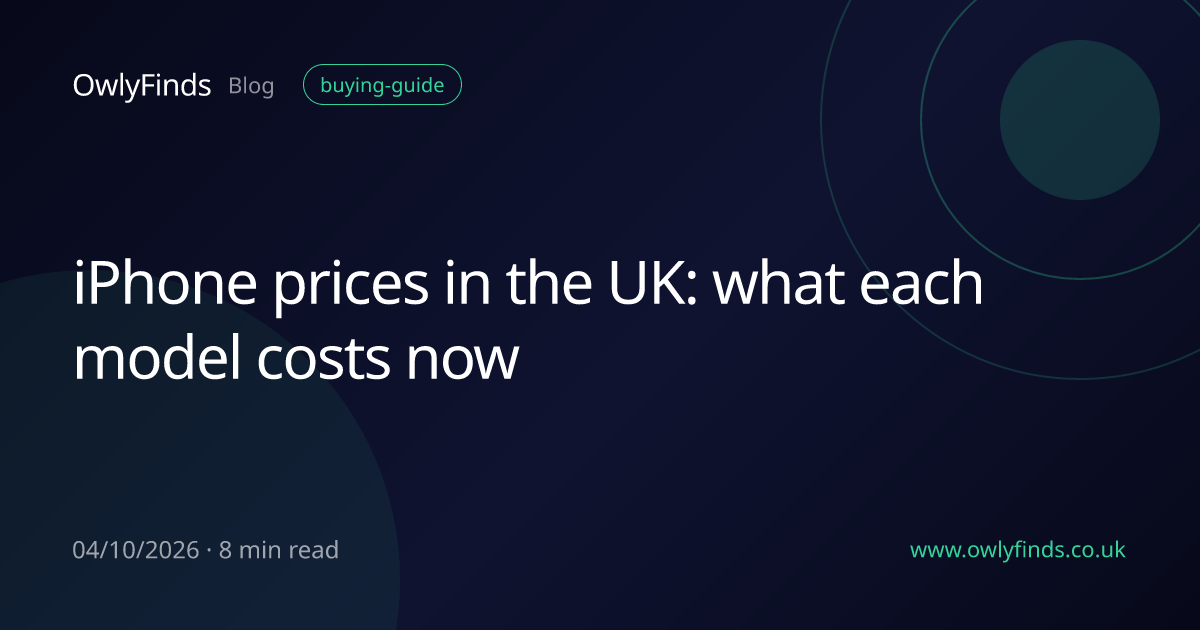 iPhone prices in the UK: what each model costs now