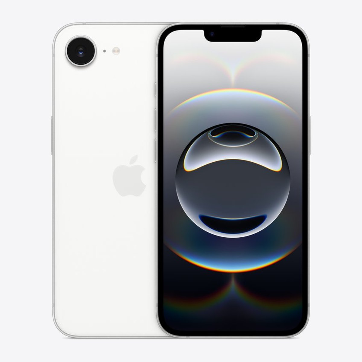 Apple iPhone 16e in white